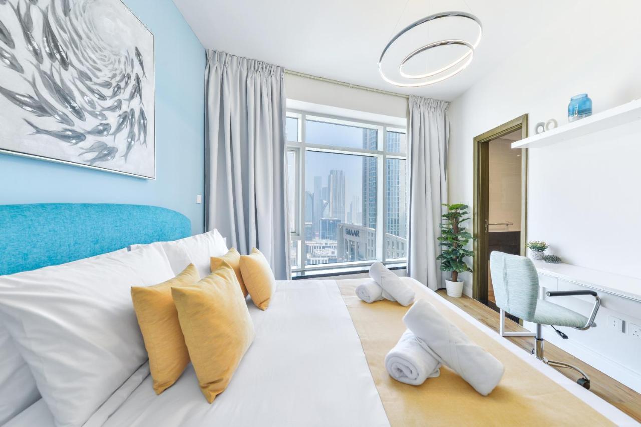 Lofts - Downtown Luxury - 5 Min Walk To Dubai Fountain! Apartment Luaran gambar