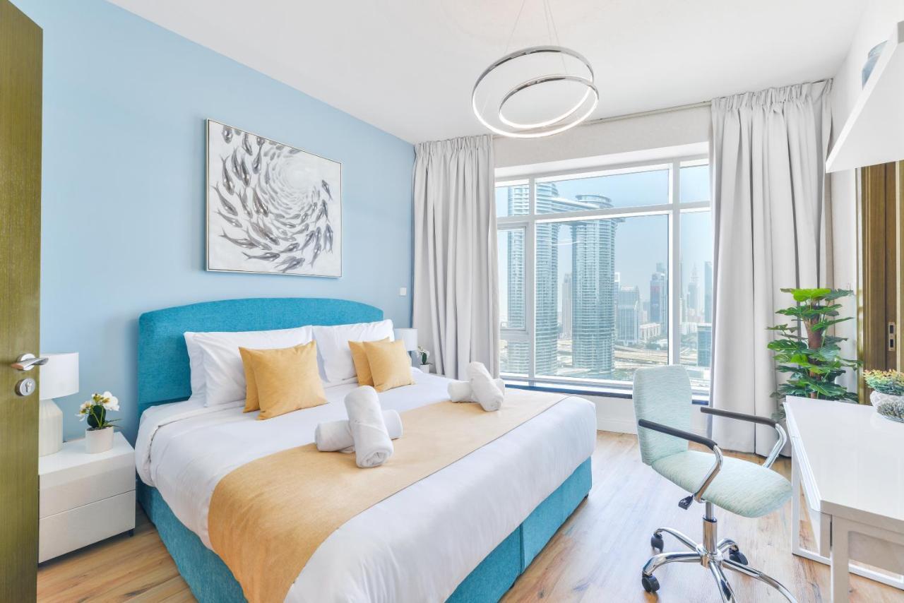 Lofts - Downtown Luxury - 5 Min Walk To Dubai Fountain! Apartment Luaran gambar
