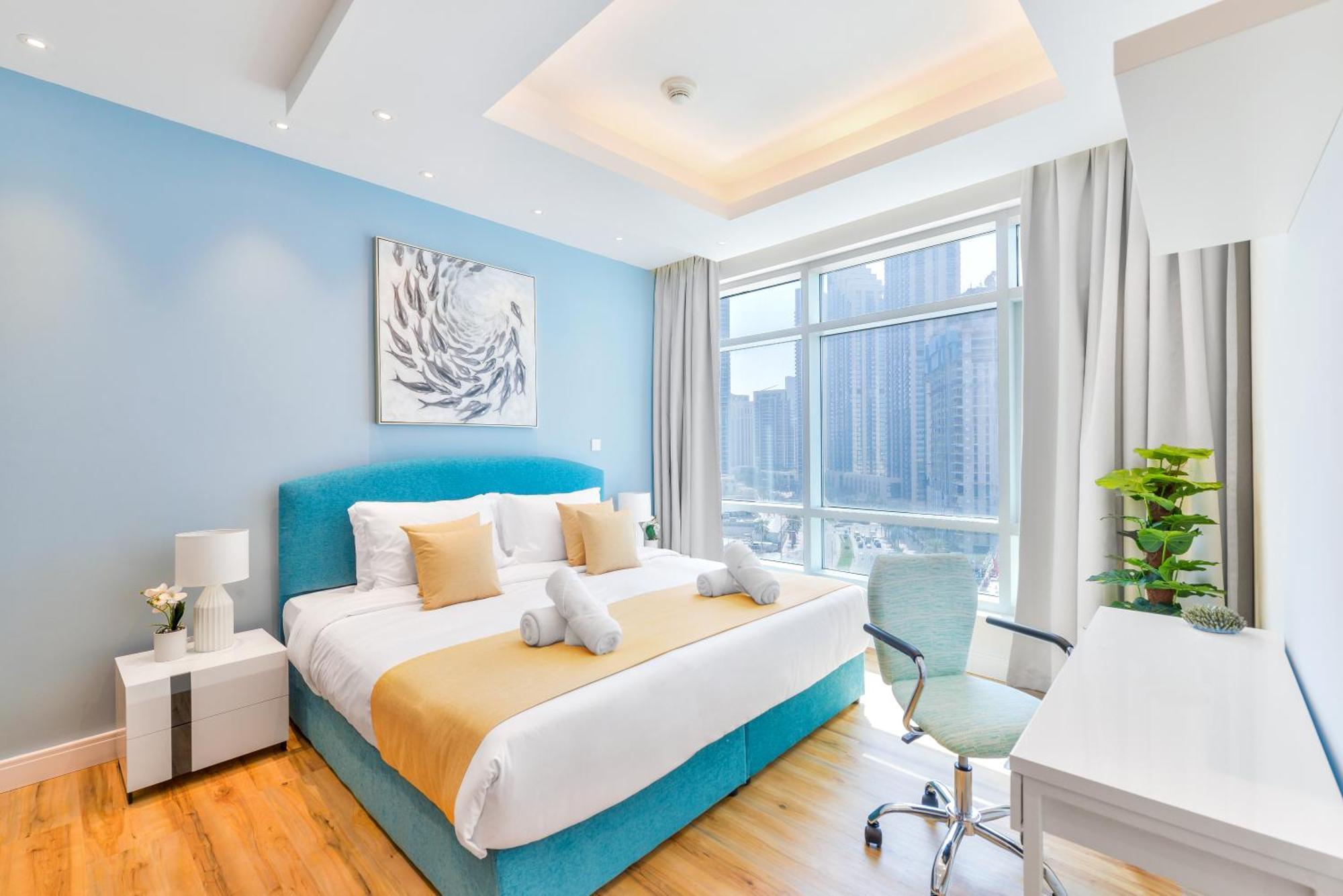 Lofts - Downtown Luxury - 5 Min Walk To Dubai Fountain! Apartment Luaran gambar
